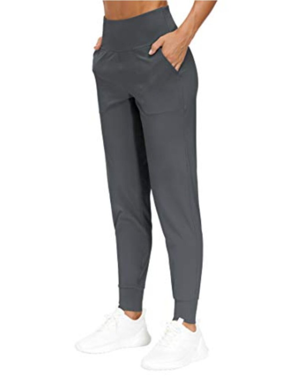 Women's High Waisted Tapered Joggers with Pockets for Workout Lounge Yoga